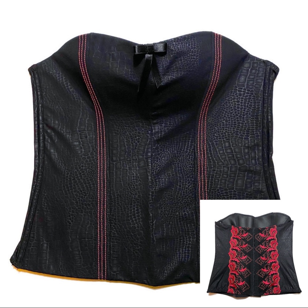 Aubade Paris Embroidered‎ Bustier Corset Small NWOT